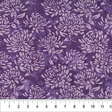 Water Lilies Amethyst 44 45 inch Cotton Fabric Northcott