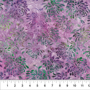 Water Lilies Violet 44 45 inch Cotton Fabric Northcott