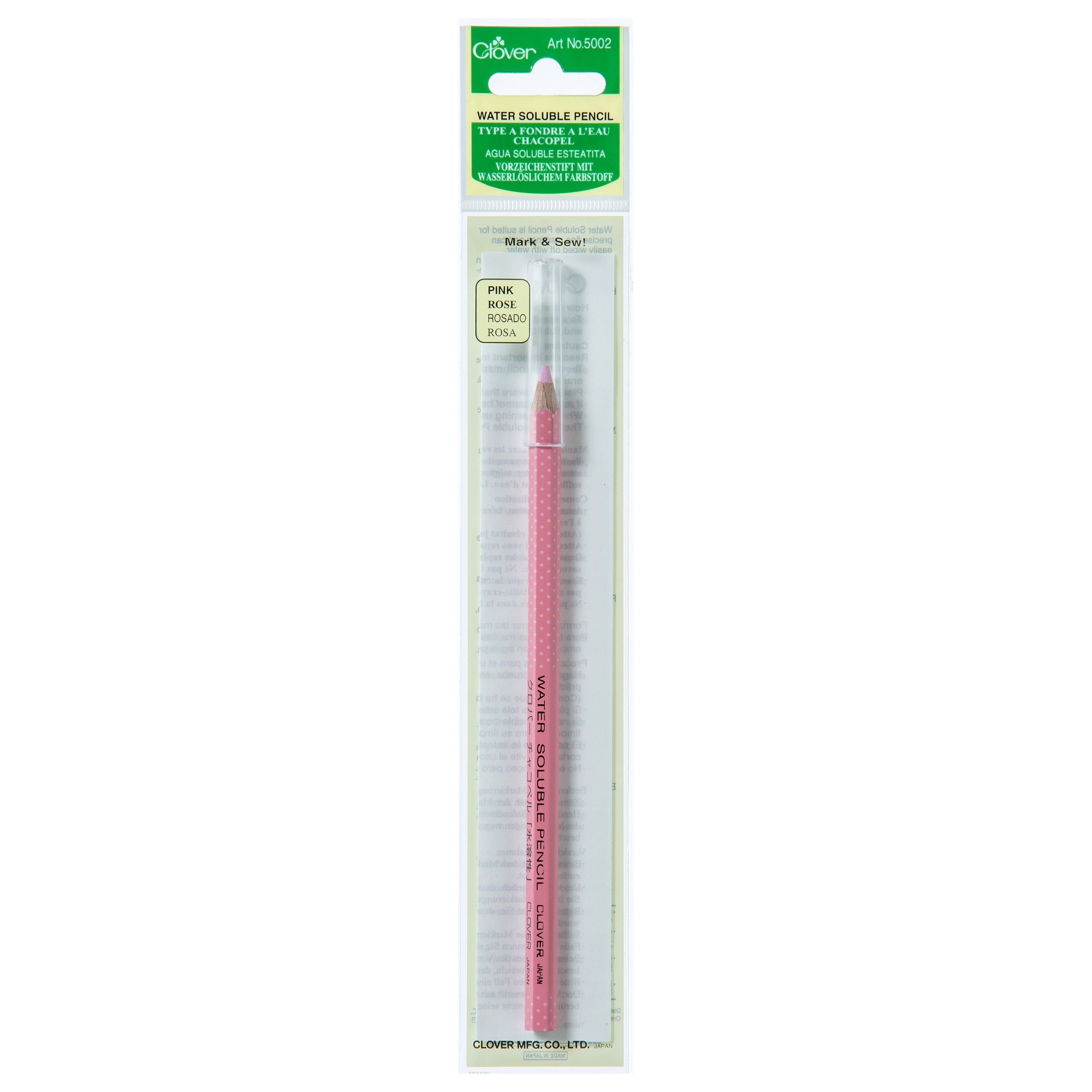 Water Soluble Pencil (Pink)