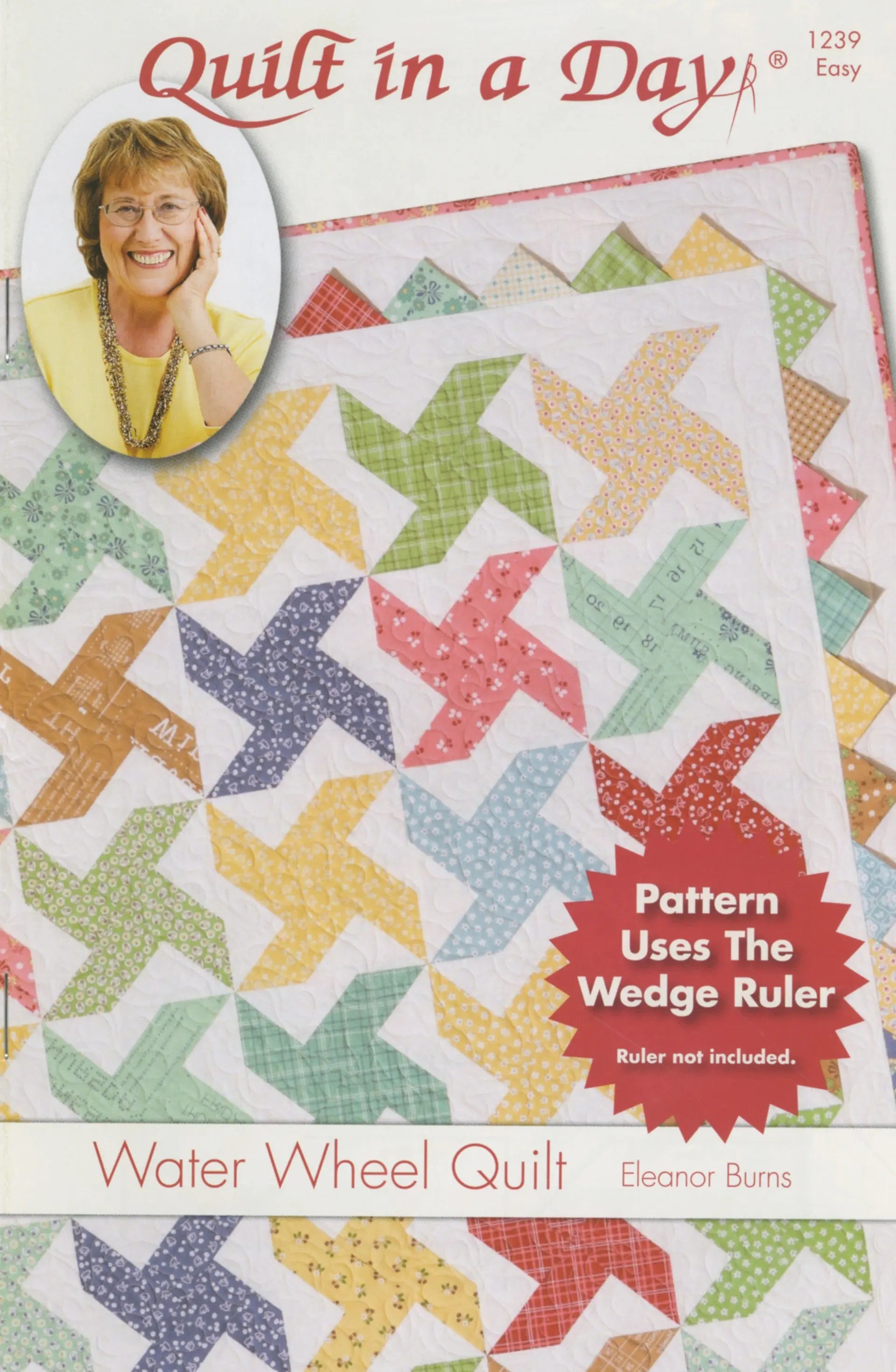 Water Wheel: Eleanor Burns Signature Quilt - Linda's Electric Quilters