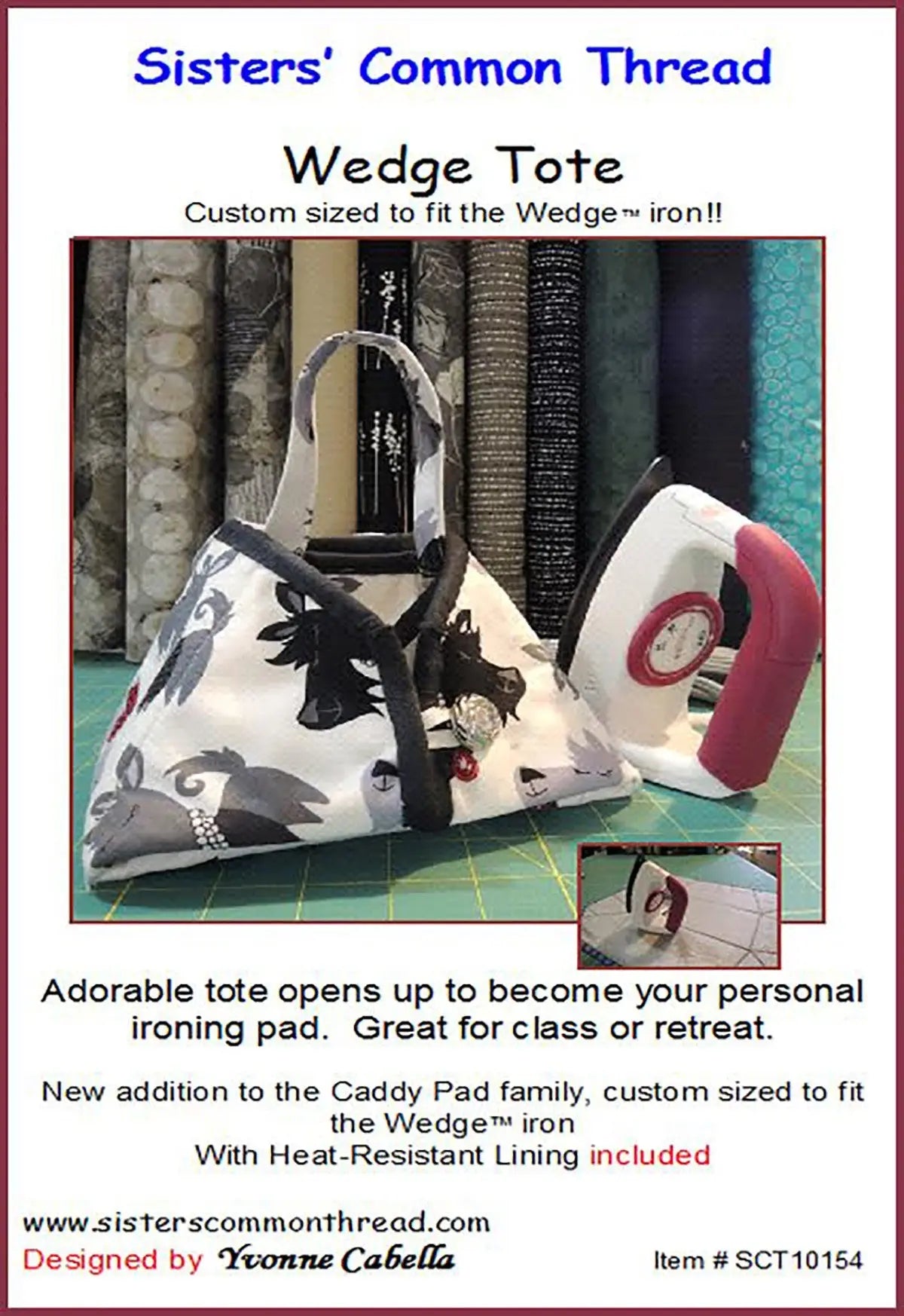 Wedge Tote - Linda's Electric Quilters