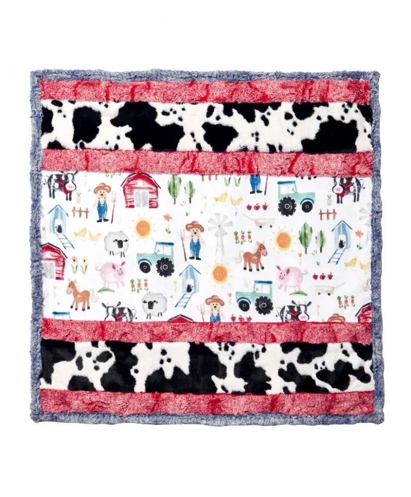 Wee One Cuddle Kit Deja-Moo - Linda's Electric Quilters