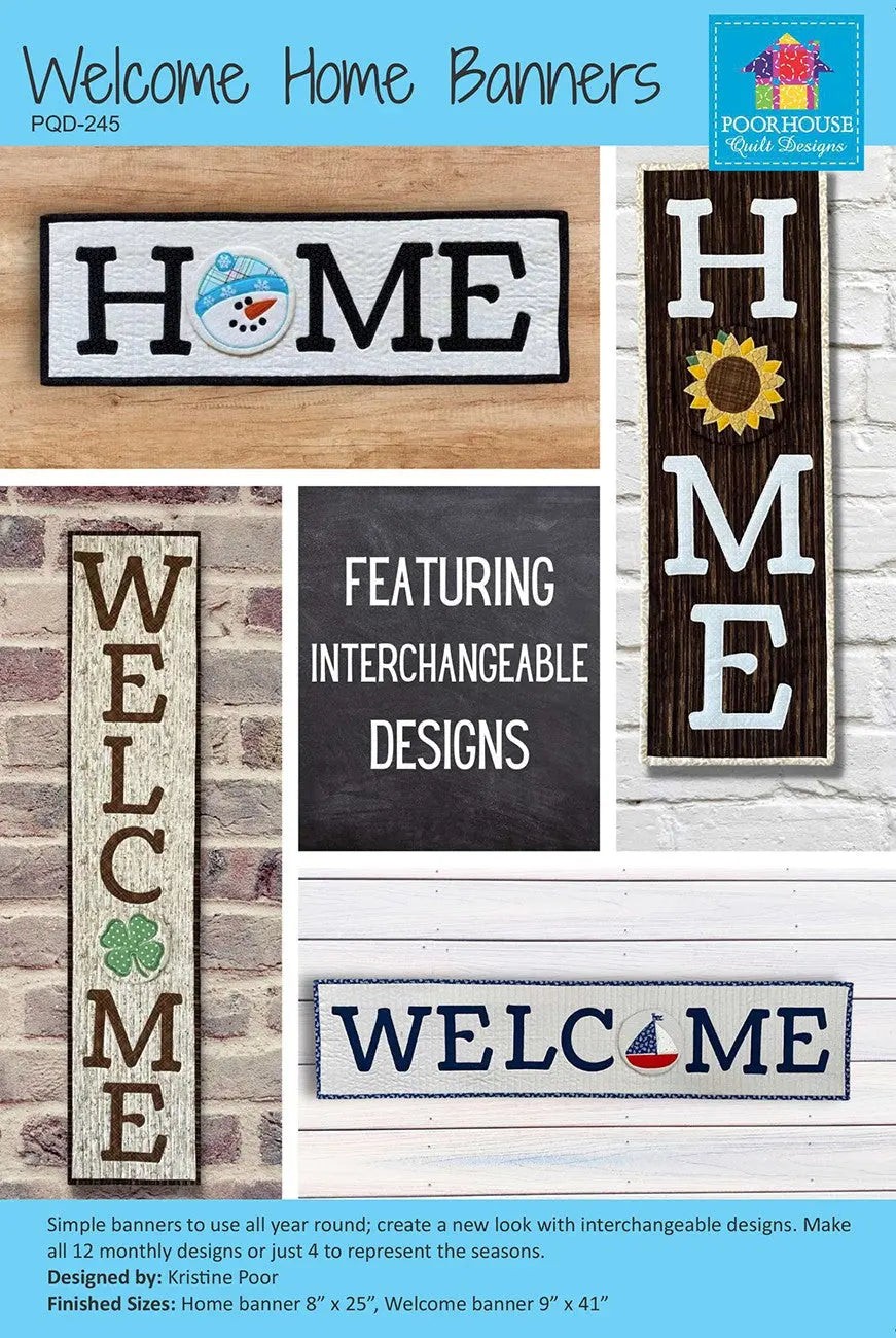 Welcome Home Banners Checker Distributor