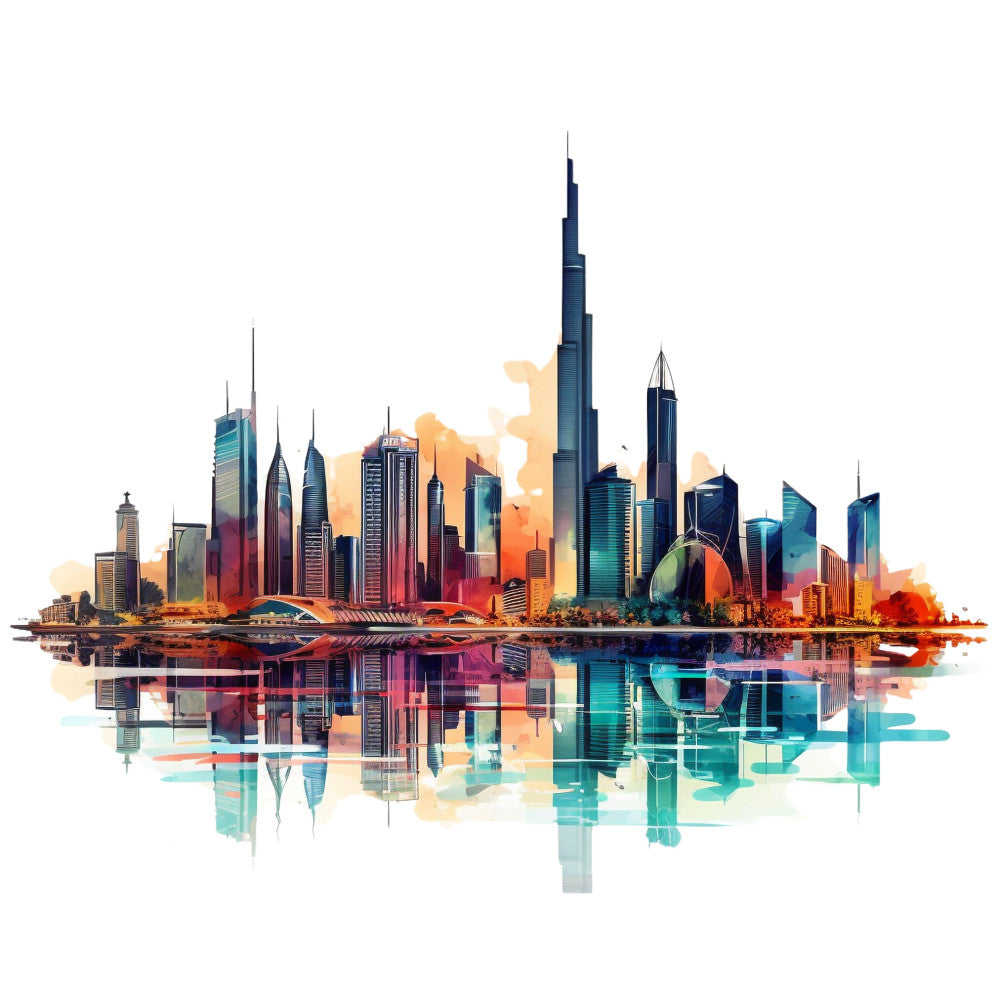 Welcome to Dubai Fabric Panel 11