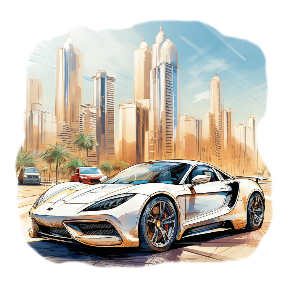 Welcome to Dubai Fabric Panel 12