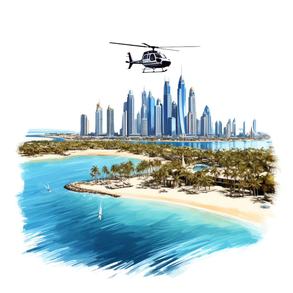 Welcome to Dubai Fabric Panel 6