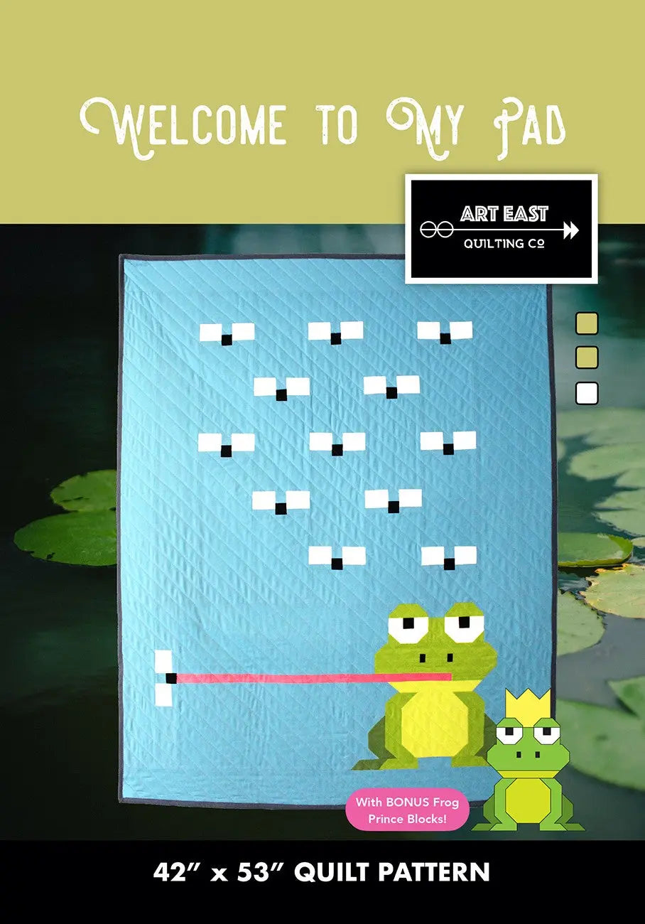 Welcome to My Pad Quilt Pattern - Linda's Electric Quilters