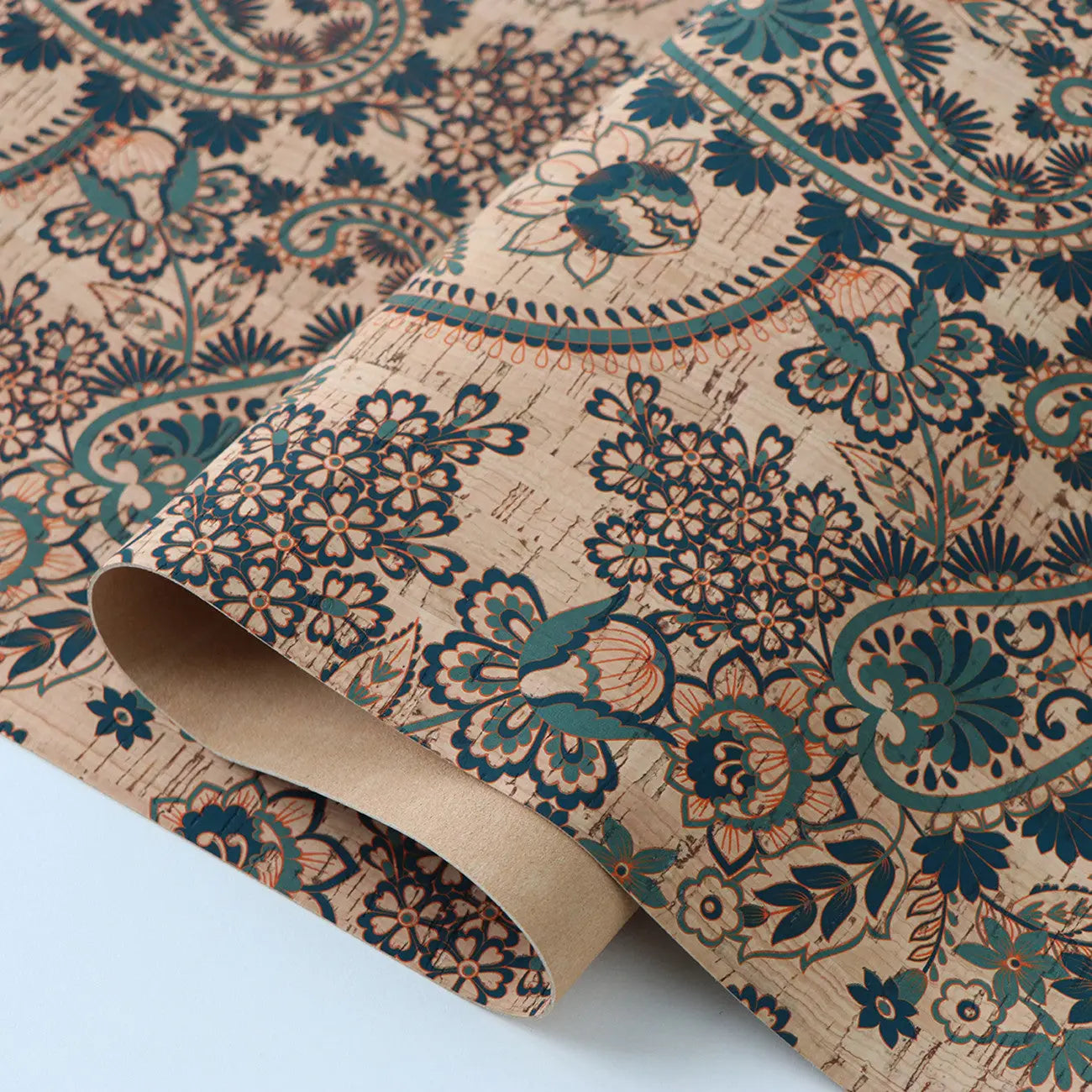 Western Paisley Cork 1/2yd - Linda's Electric Quilters