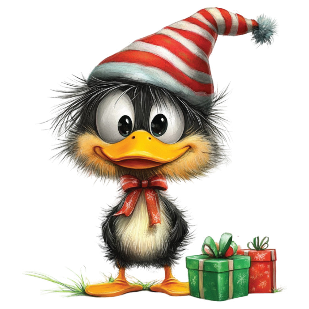 Whimsical Duck Fabric Panel 10
