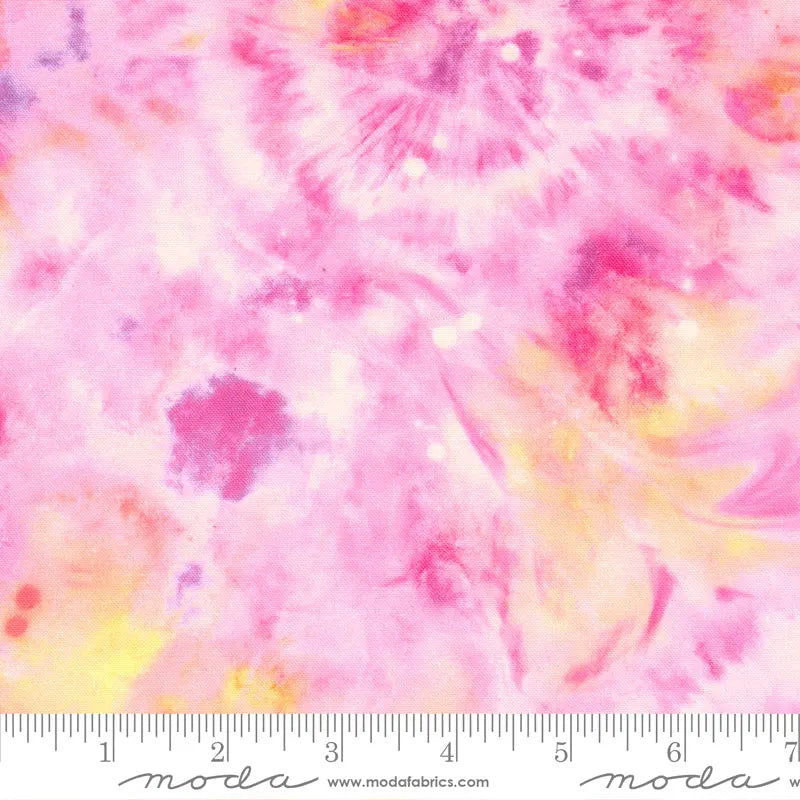 Whimsy Wonderland Pink Cotton Candy 44"/45" Fabric Per Yard Moda Fabrics & Supplies
