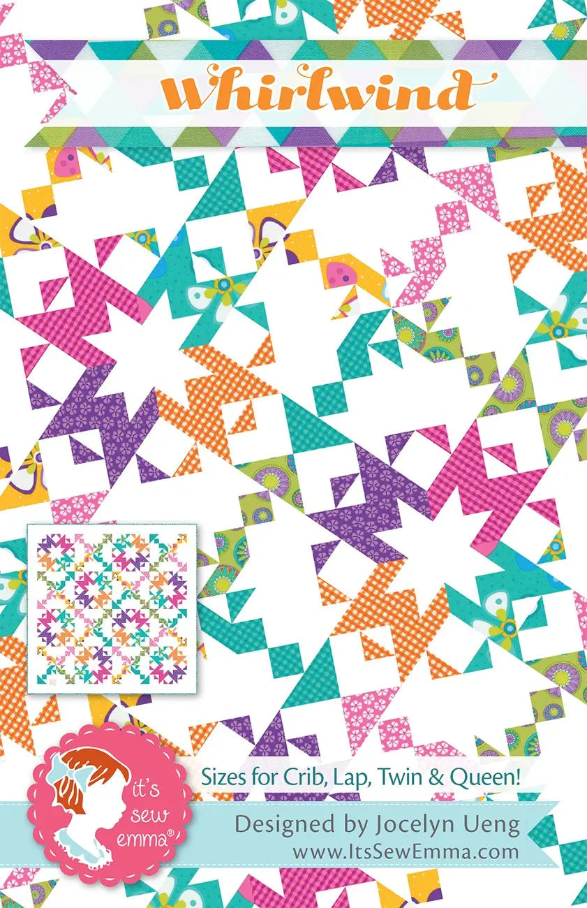 Whirlwind Quilt Pattern - Linda's Electric Quilters