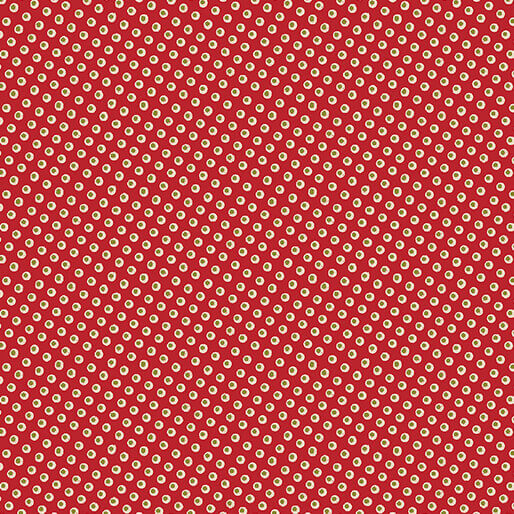 White Christmas - Pebble - Red 44" / 45" Fabric Per Yard
