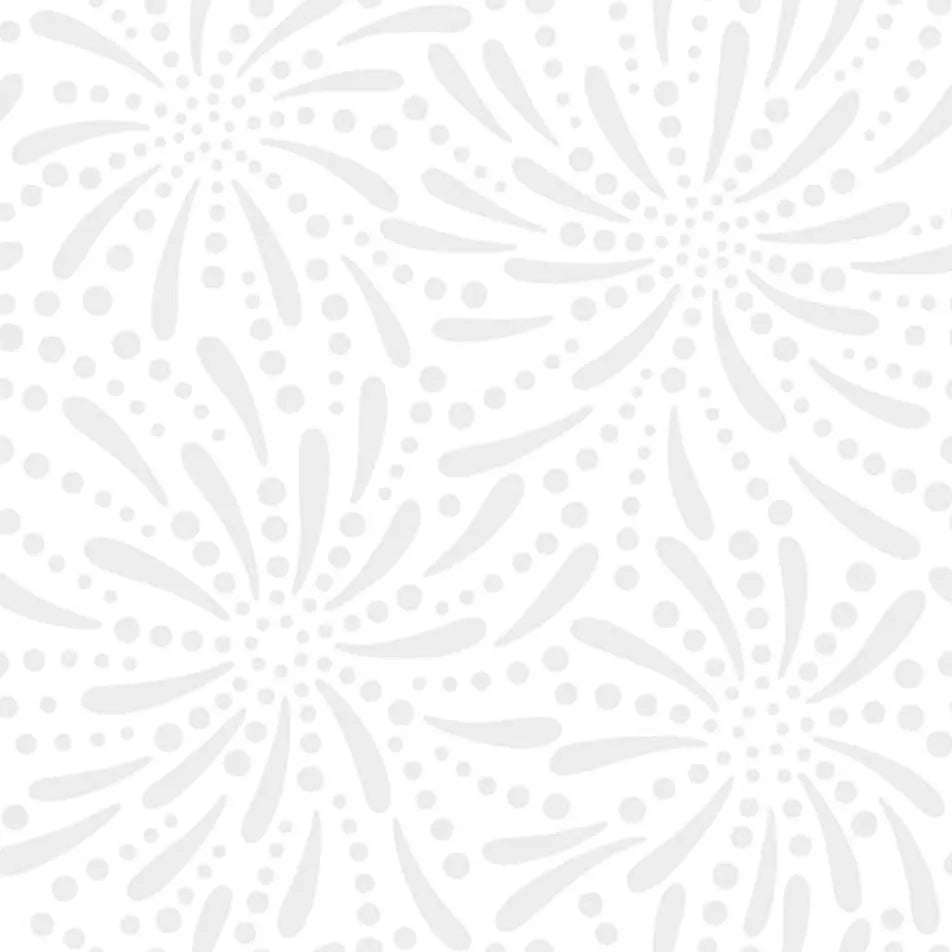 White Fireworks Cotton Wideback Fabric per yard - Linda's Electric Quilters