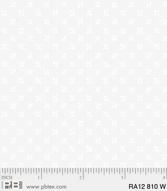 White Star Ramblings Twelve 44"/45" Fabric Per Yard - Linda's Electric Quilters
