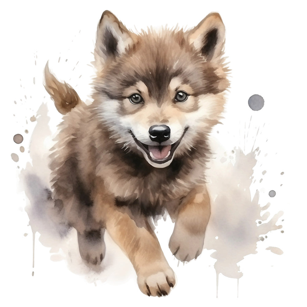 Wild Wolfs Fabric Panel 11