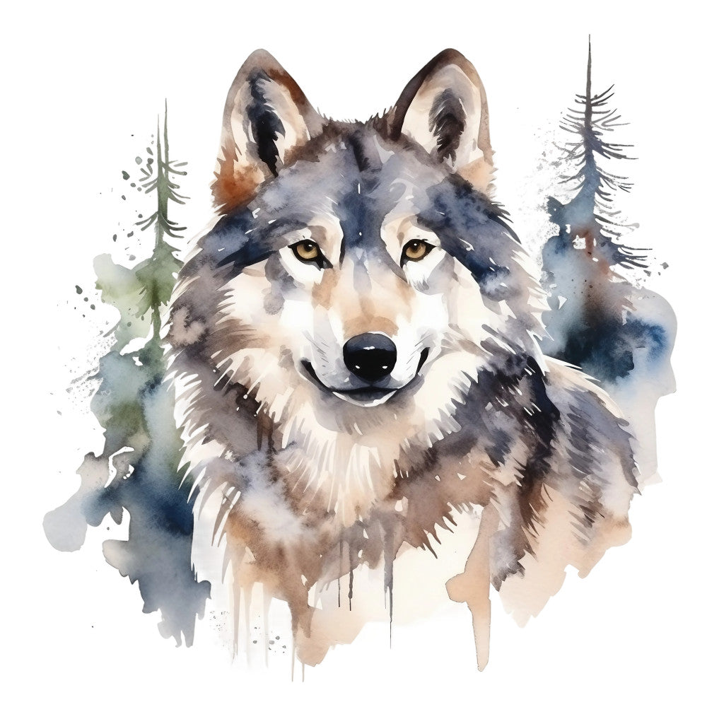 Wild Wolfs Fabric Panel 18