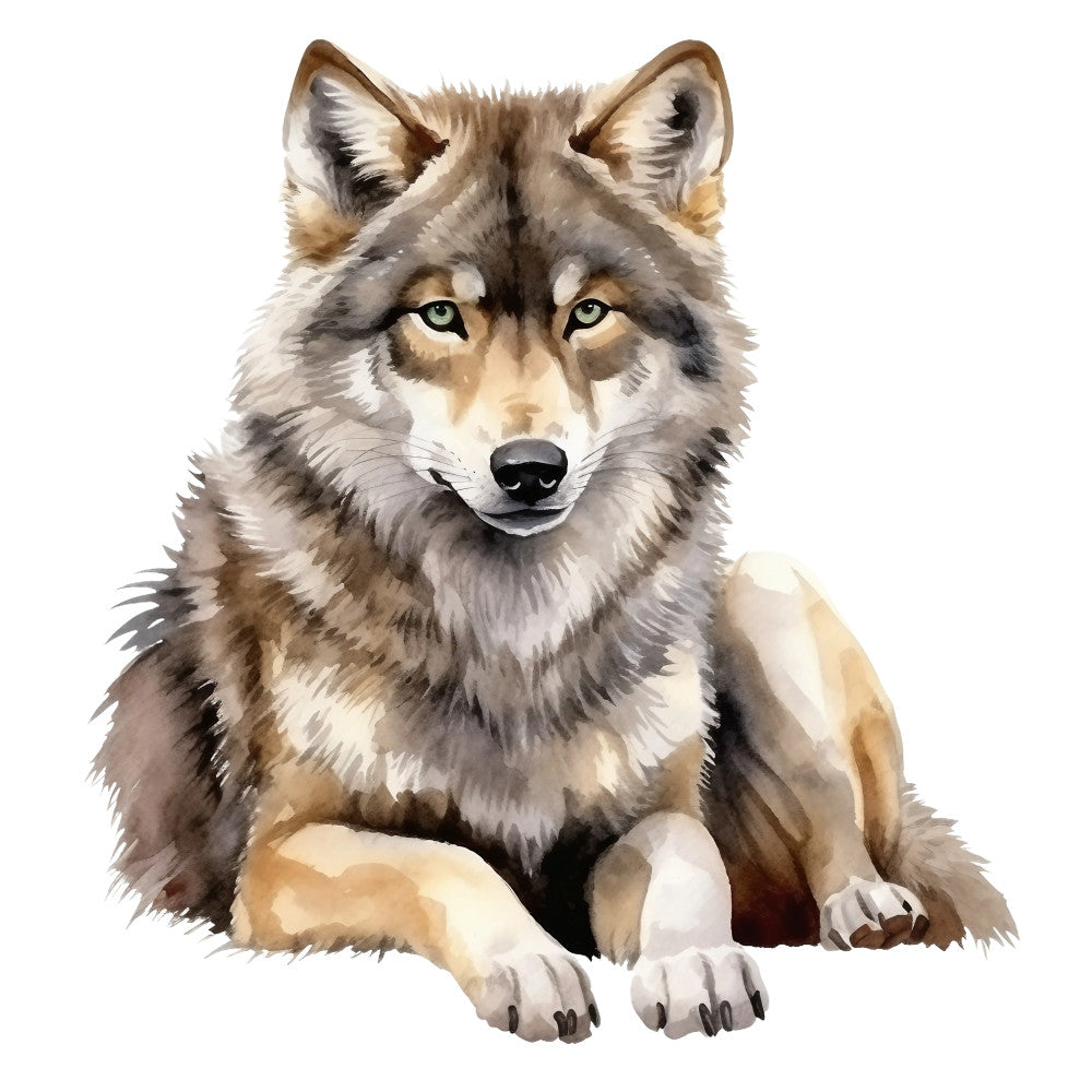 Wild Wolfs Fabric Panel 19