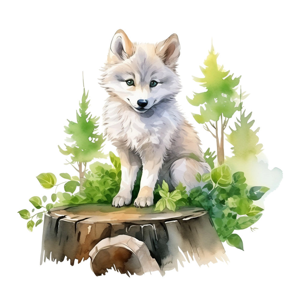 Wild Wolfs Fabric Panel 23