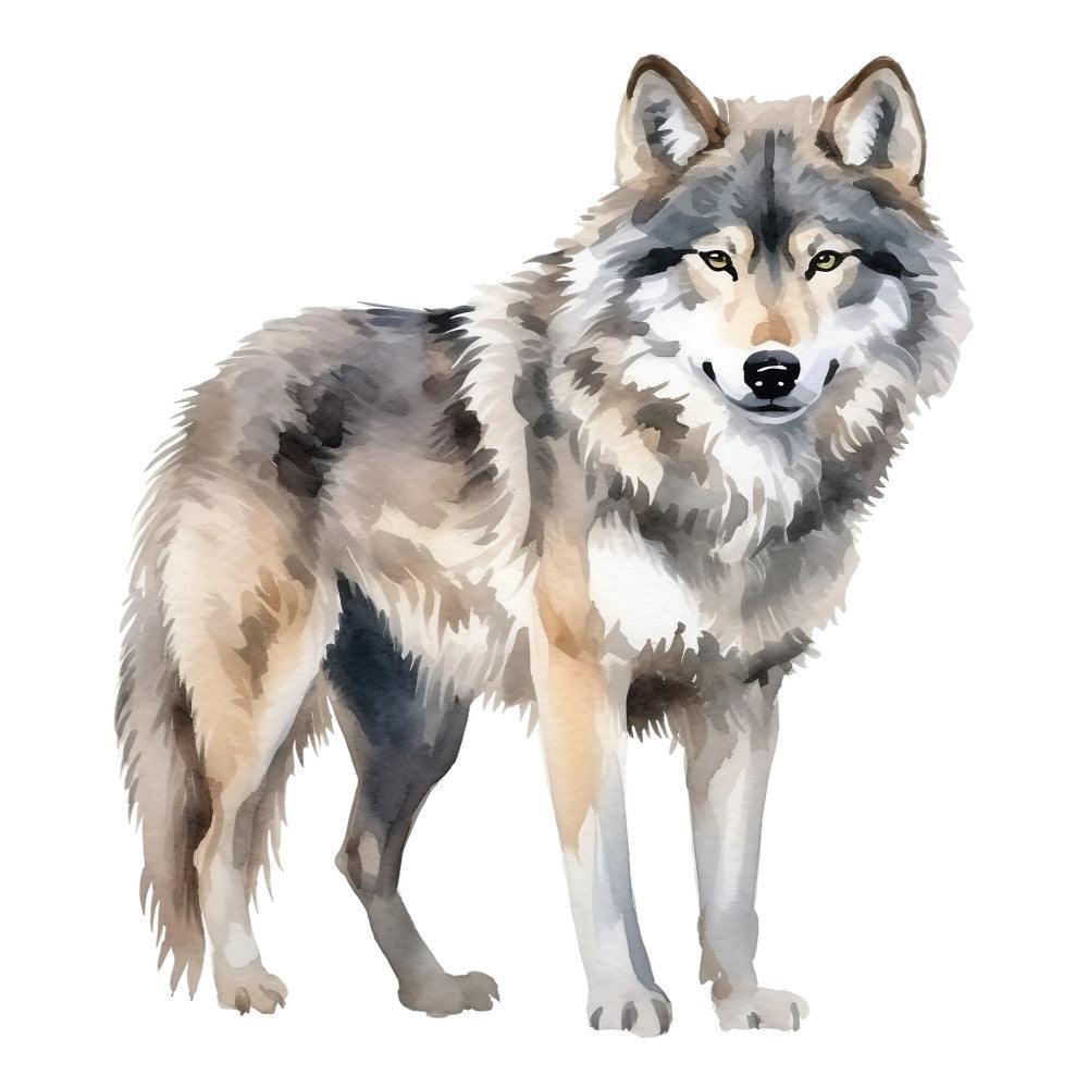 Wild Wolfs Fabric Panel 5