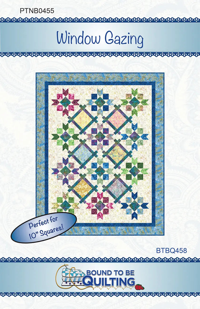 Window Gazing - Linda's Electric Quilters