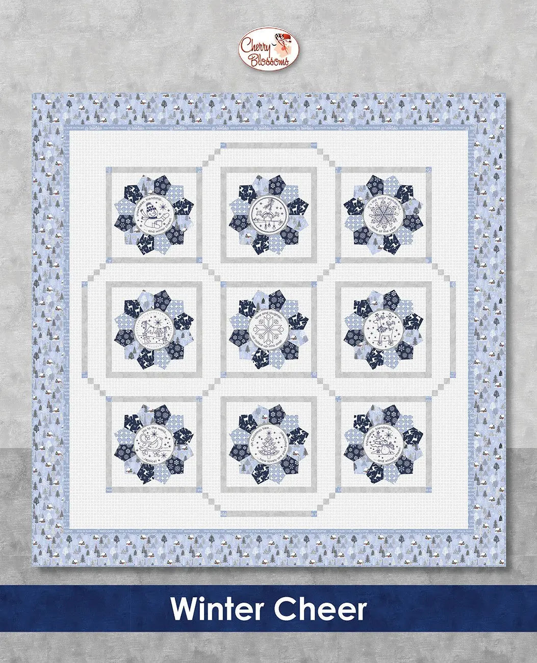 Winter Cheer - Linda's Electric Quilters