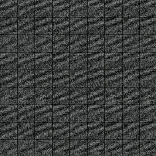 Winter Forest - Tweed Window Pane - Charcoal 44" / 45" Fabric Per Yard The Fabric Company