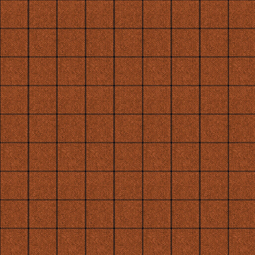 Winter Forest - Tweed Window Pane - Russett 44" / 45" Fabric Per Yard