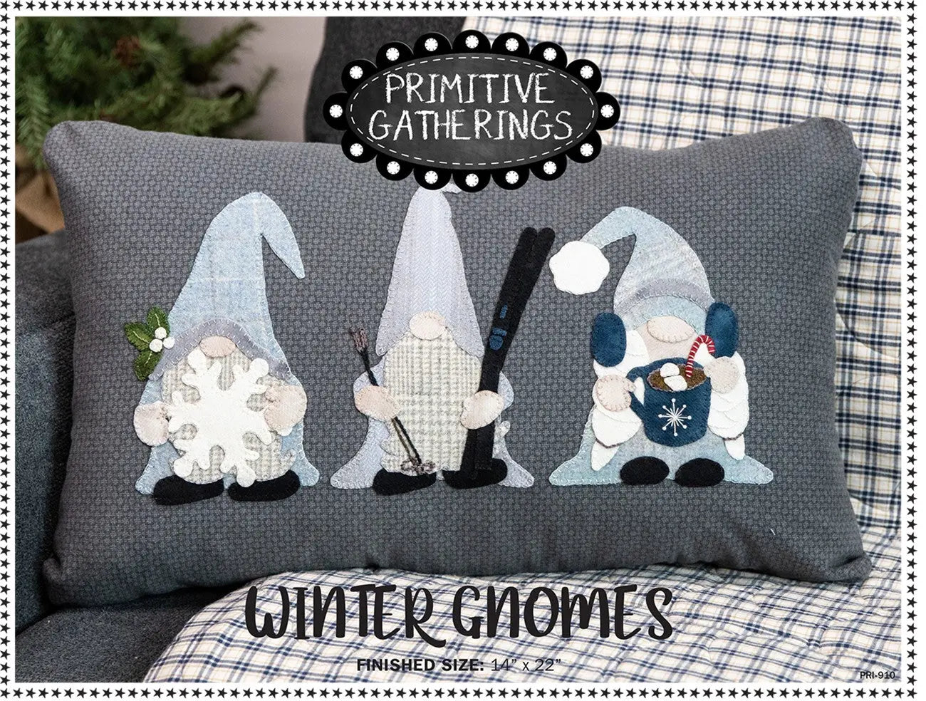 Winter Gnomes Pattern - Linda's Electric Quilters