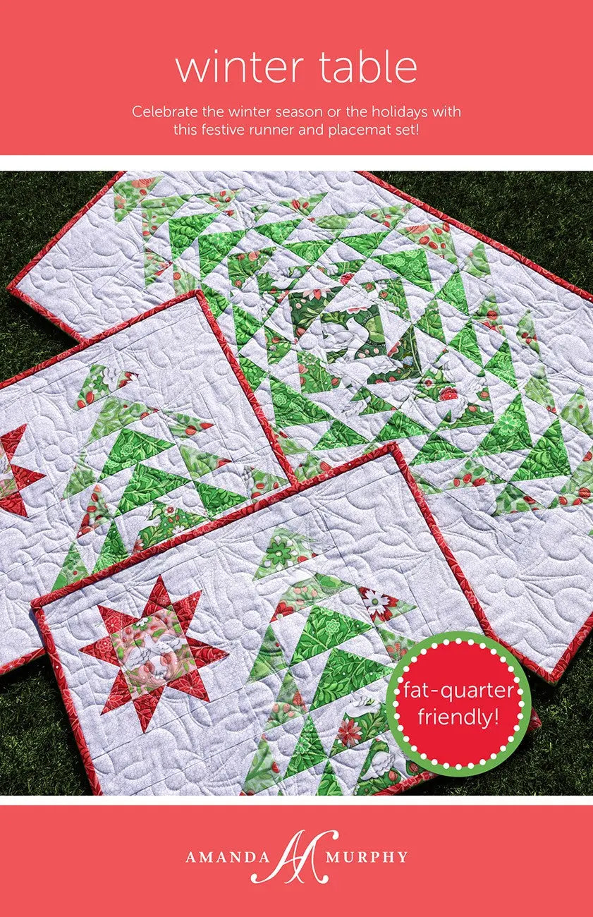 Winter Table - Linda's Electric Quilters