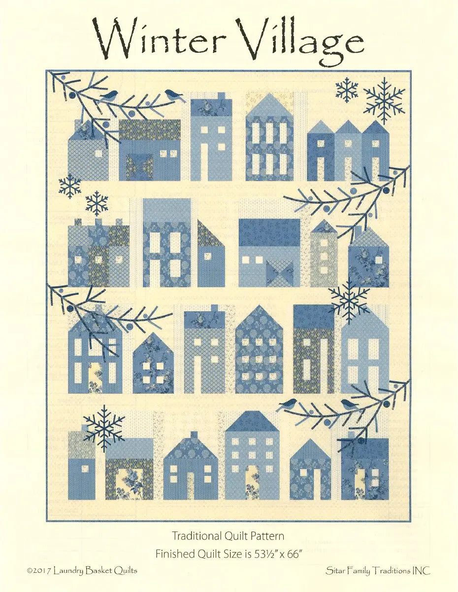Winter Village - Linda's Electric Quilters