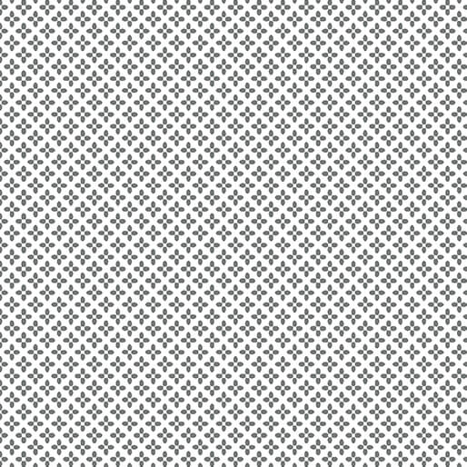 Winter at the Farm - Dot Diamond - Medium Grey 44" / 45" Fabric Per Yard