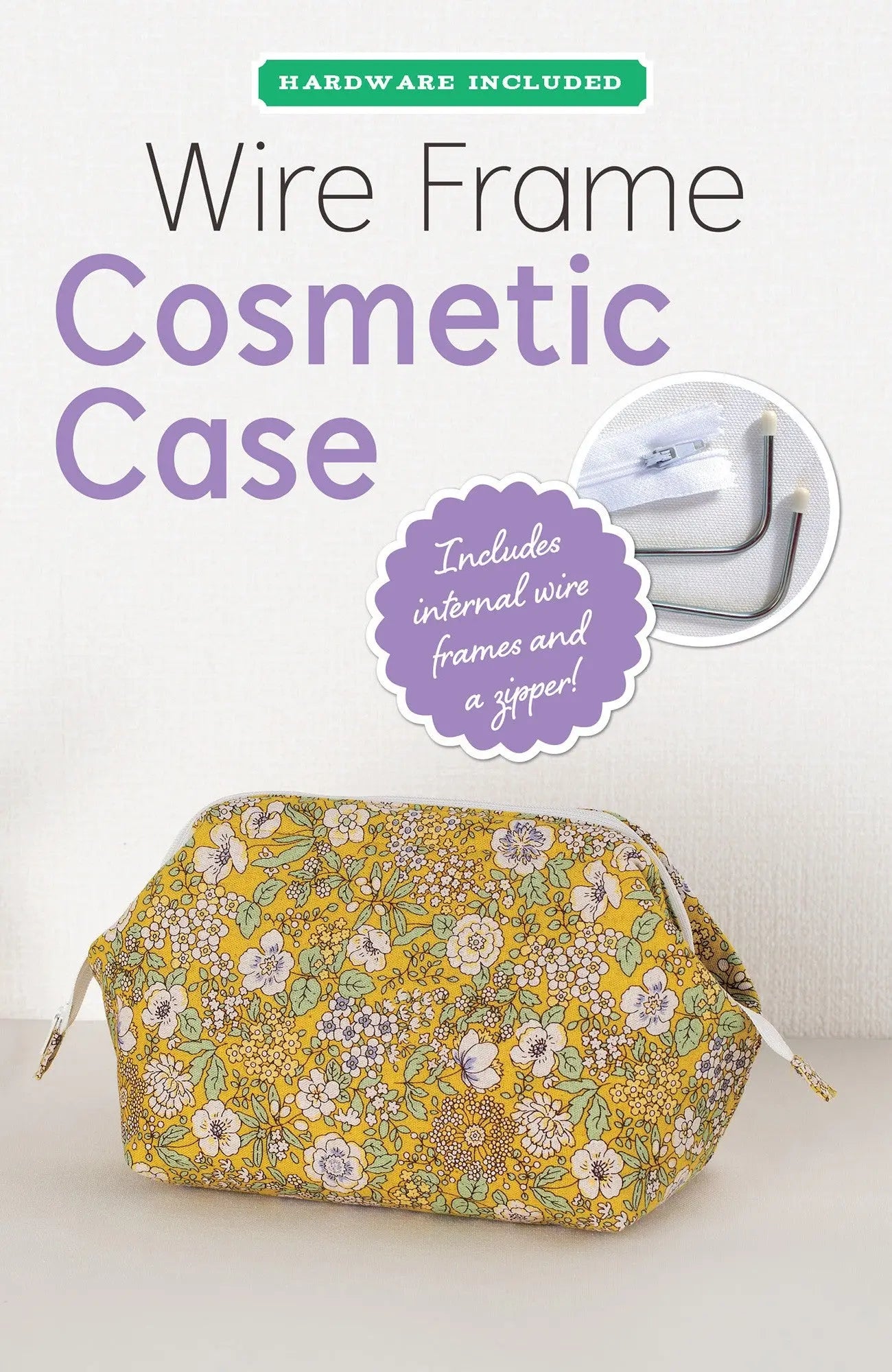 Wire Frame Cosmetic Case Kit - Linda's Electric Quilters
