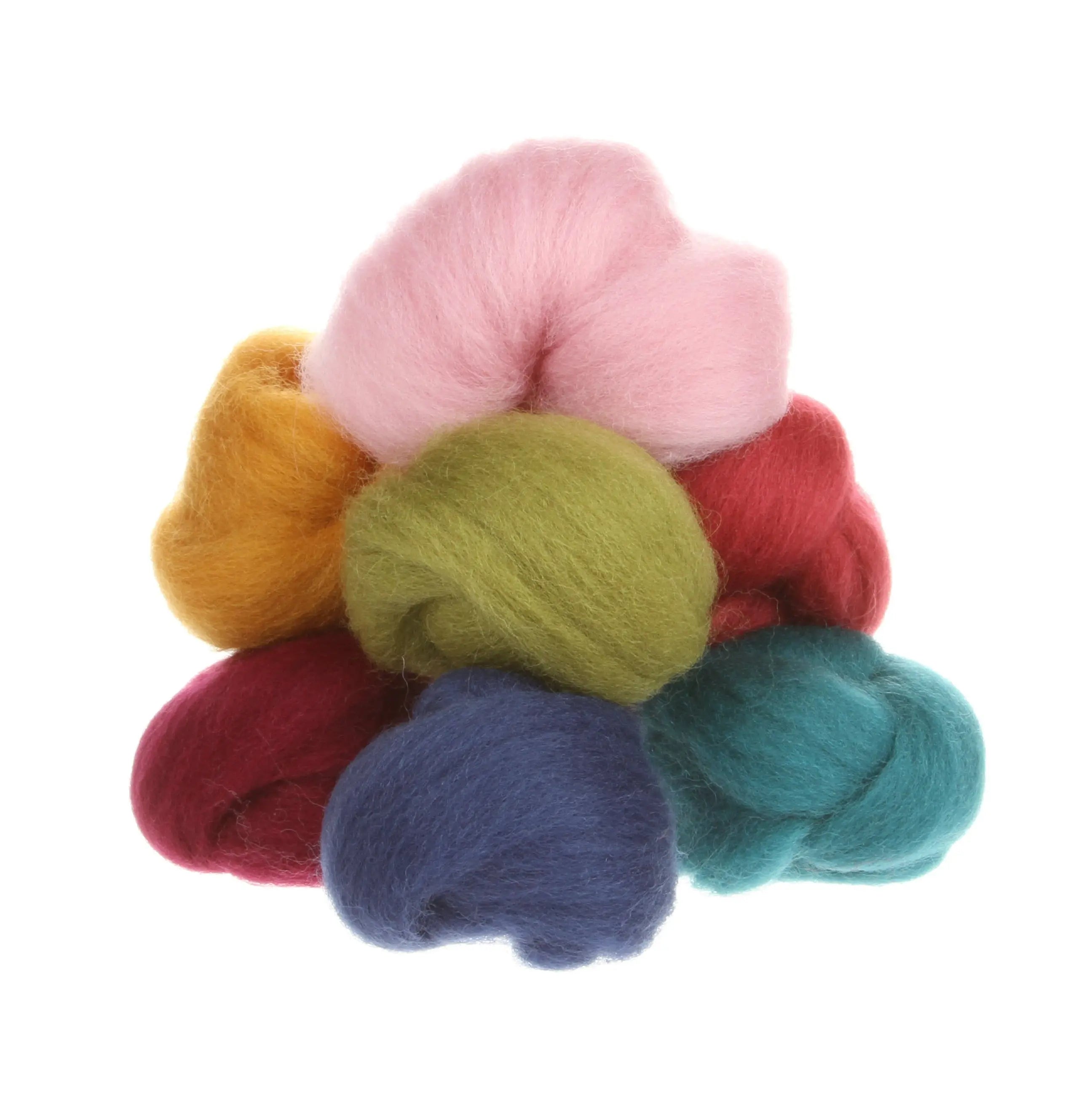 Wistyria Editions Wool Roving 8 Color Assortment Designer - Linda's Electric Quilters