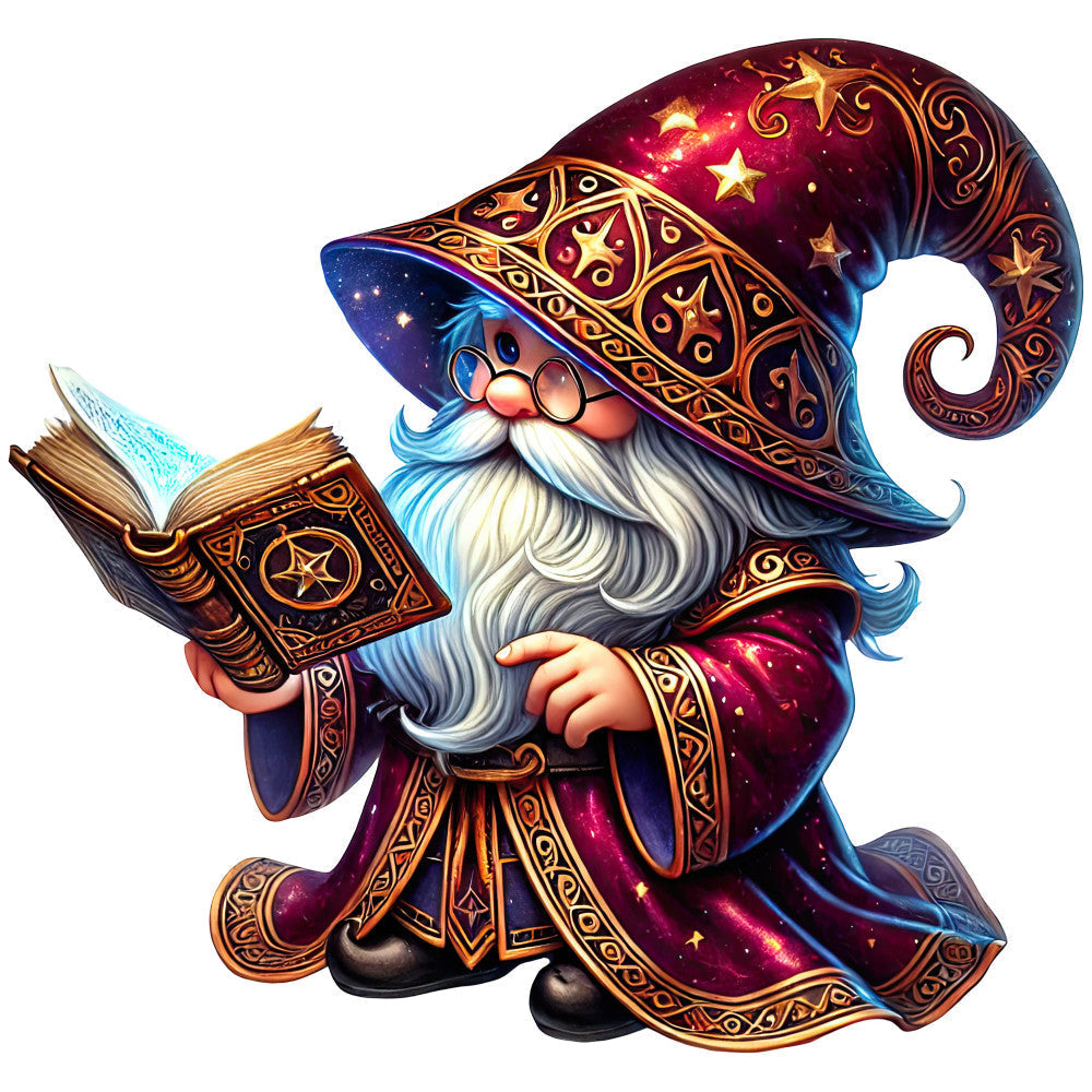 Wizard Gnomes Fabric Panel 7