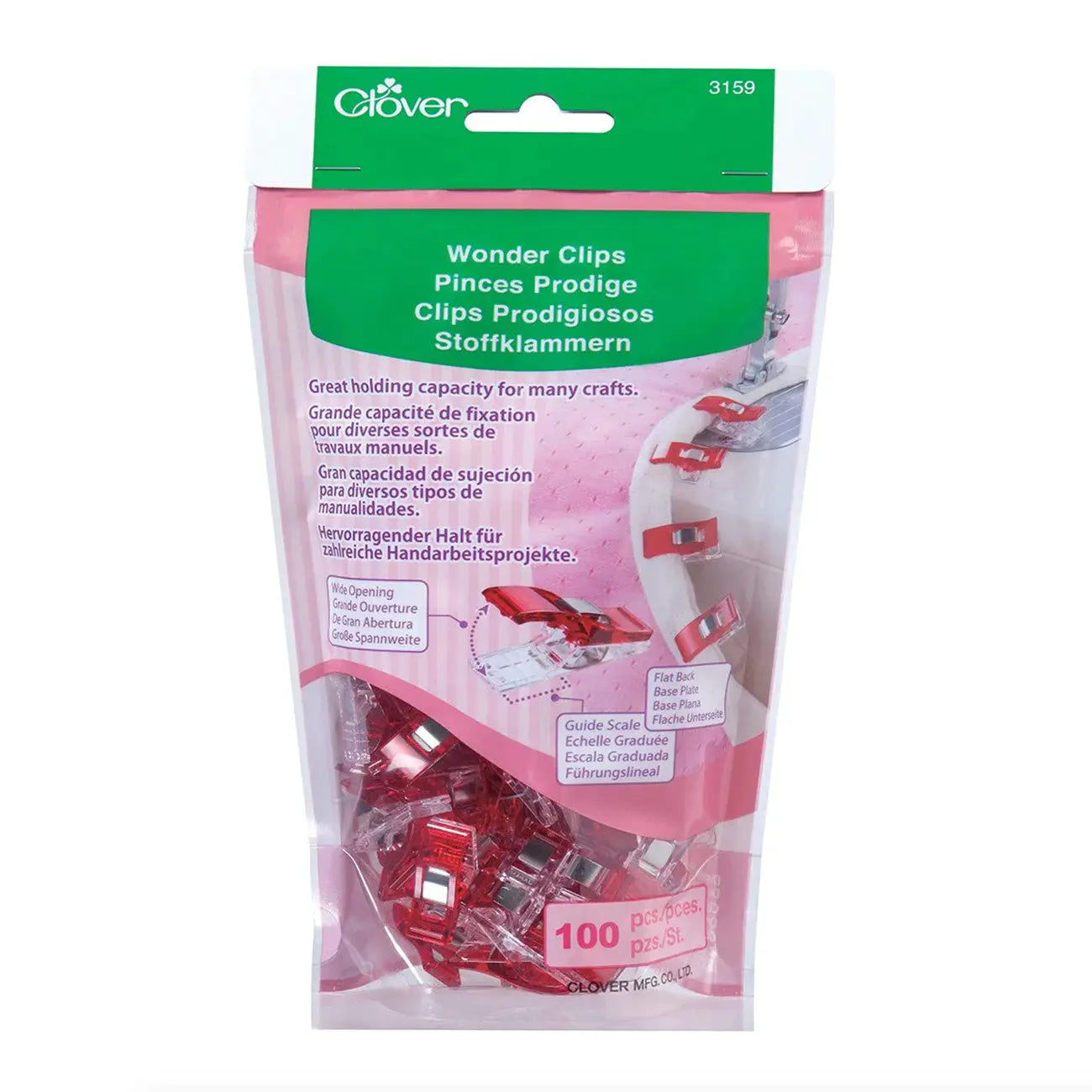 Wonder Clips 100pk - Linda's Electric Quilters