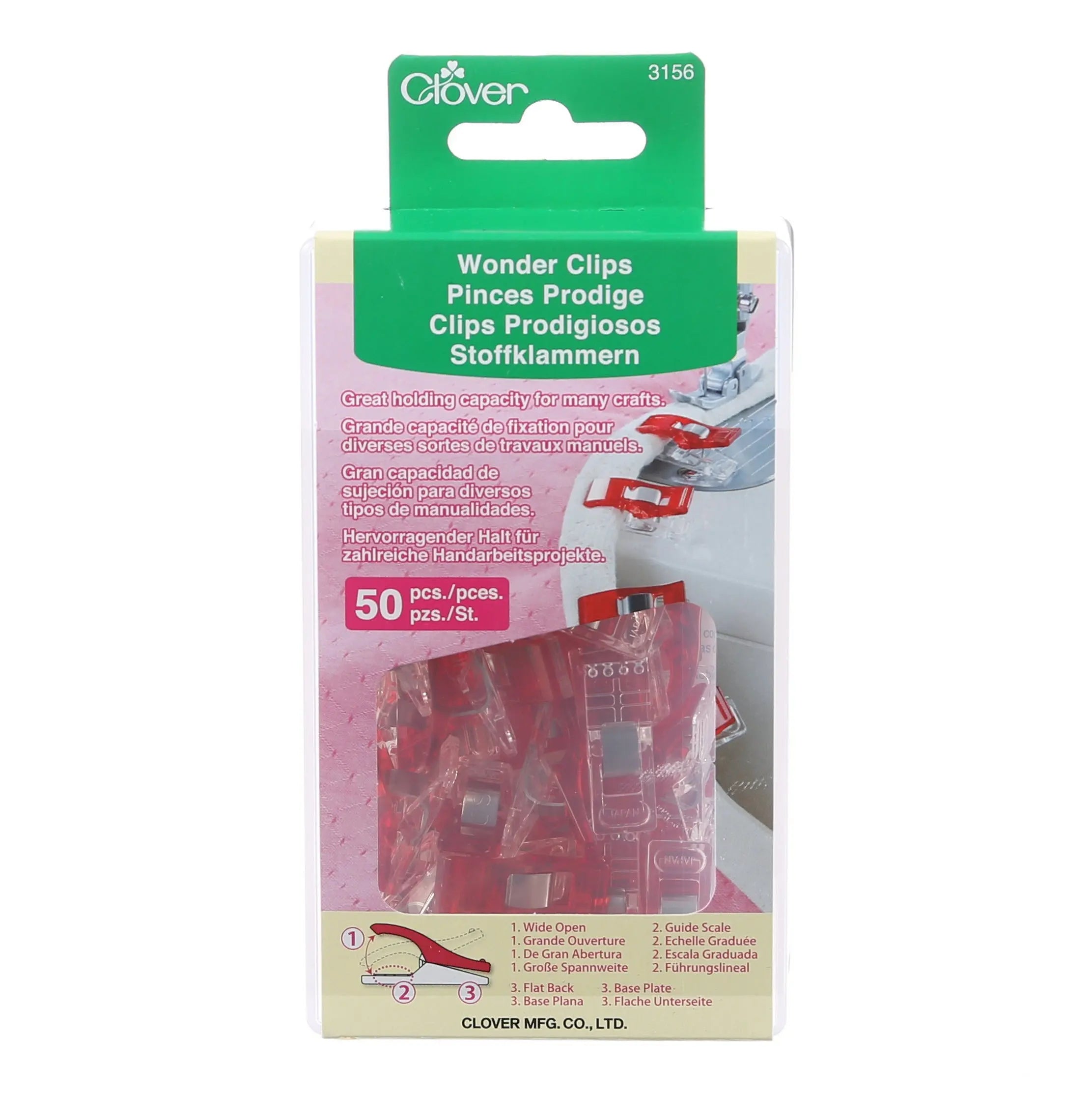 Wonder Clips 50ct - Linda's Electric Quilters