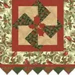 Woodland Holiday Table Runner (Digital Download) Linda's Electric Quilters