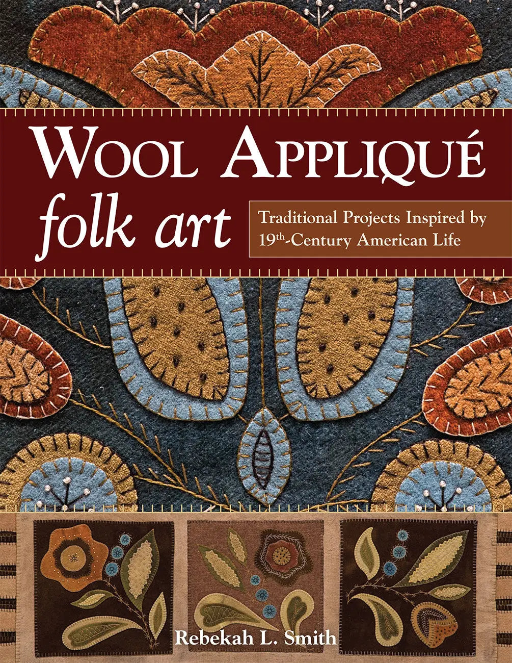 Wool Applique Folk Art Checker Distributor