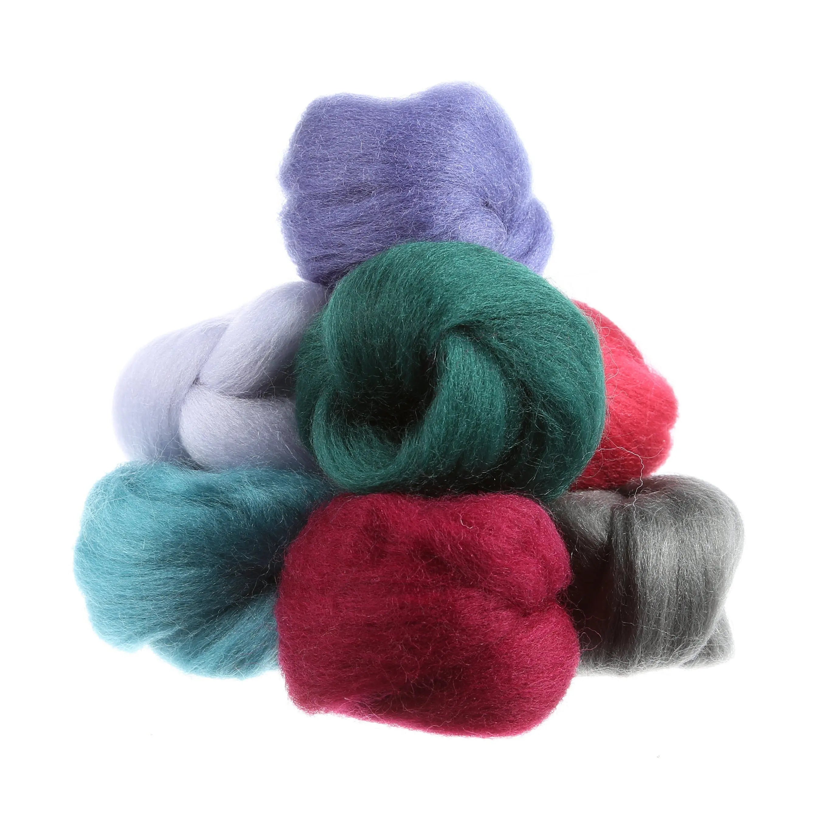 Wool Roving 8 15in pcs Vintage - Linda's Electric Quilters
