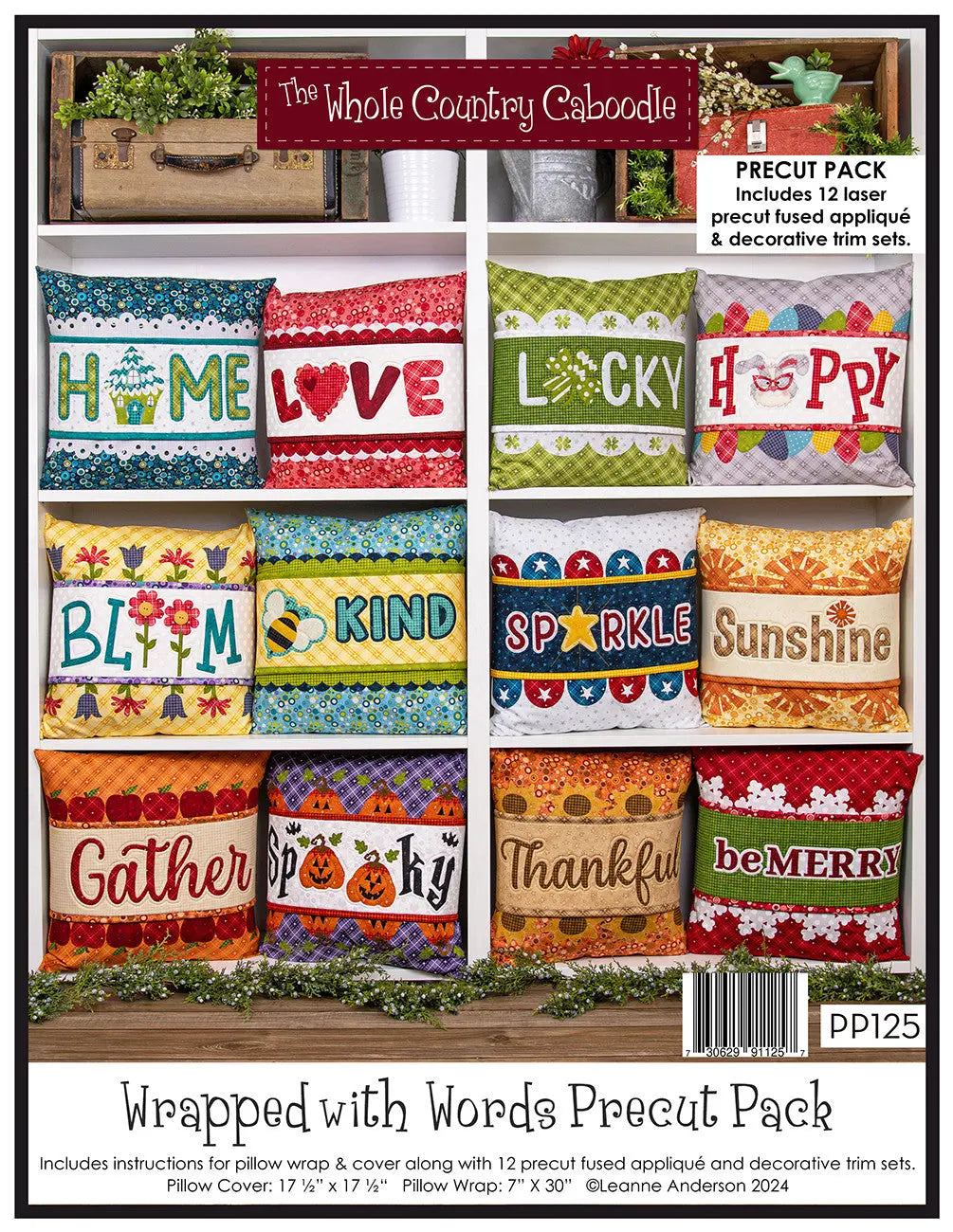 Wrapped with Words Precut Pack - Linda's Electric Quilters