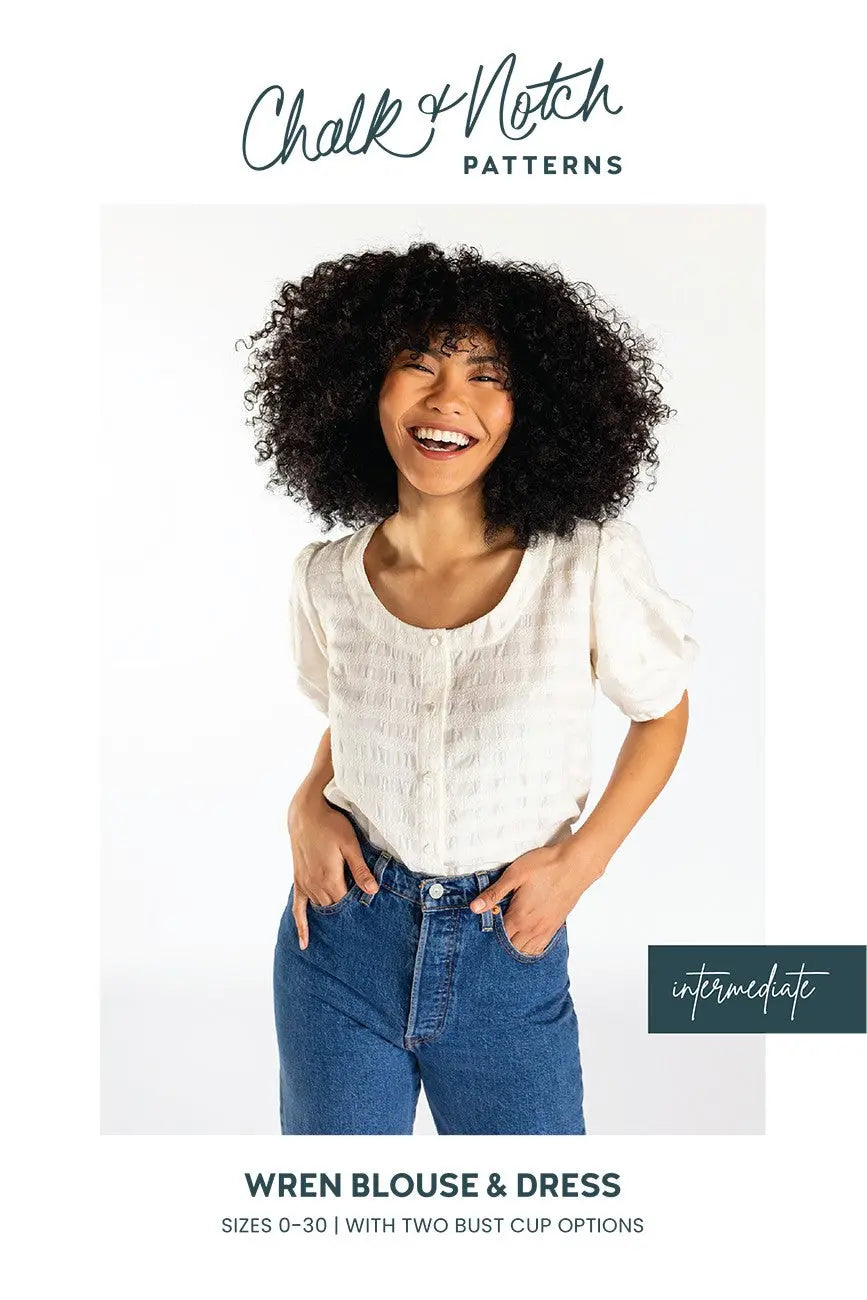 Wren Printed Pattern - Linda's Electric Quilters