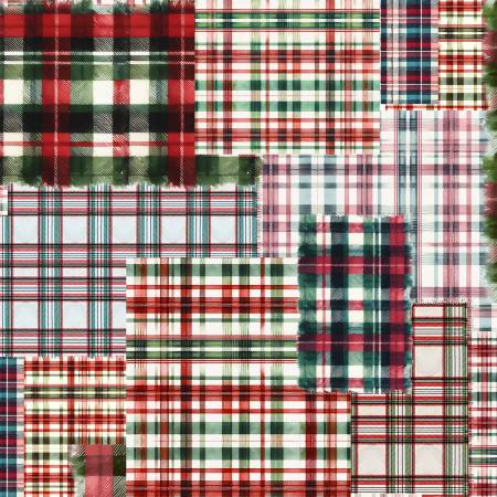 Hoffman Fabrics Cozy Tidings Christmas batik quilting fabric