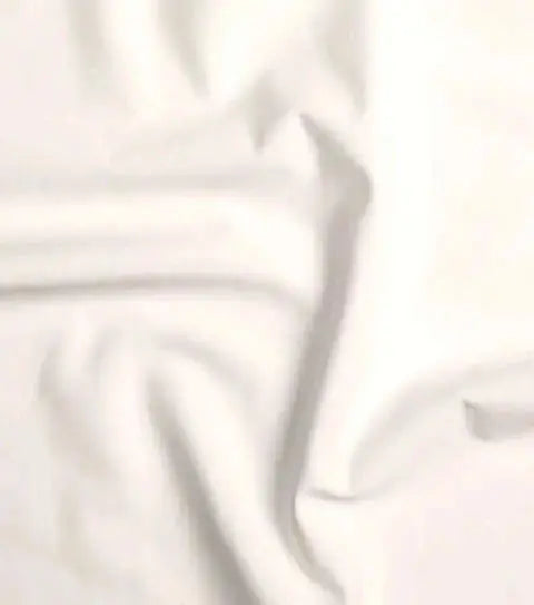 Yaya Han 4 Way Matte Solid 59" White Fabric Per Yard