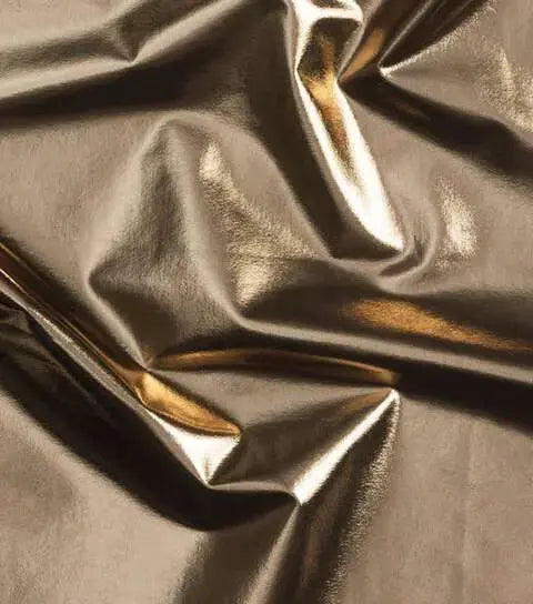 Yaya Han 4 Way Metallic 57" Bright Gold Fabric Per Yard