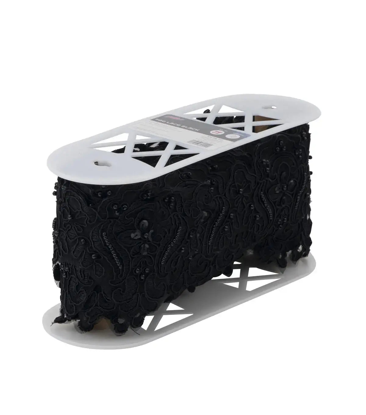 Yaya Han Sew On Fae Lace Black Trim - Per Yard