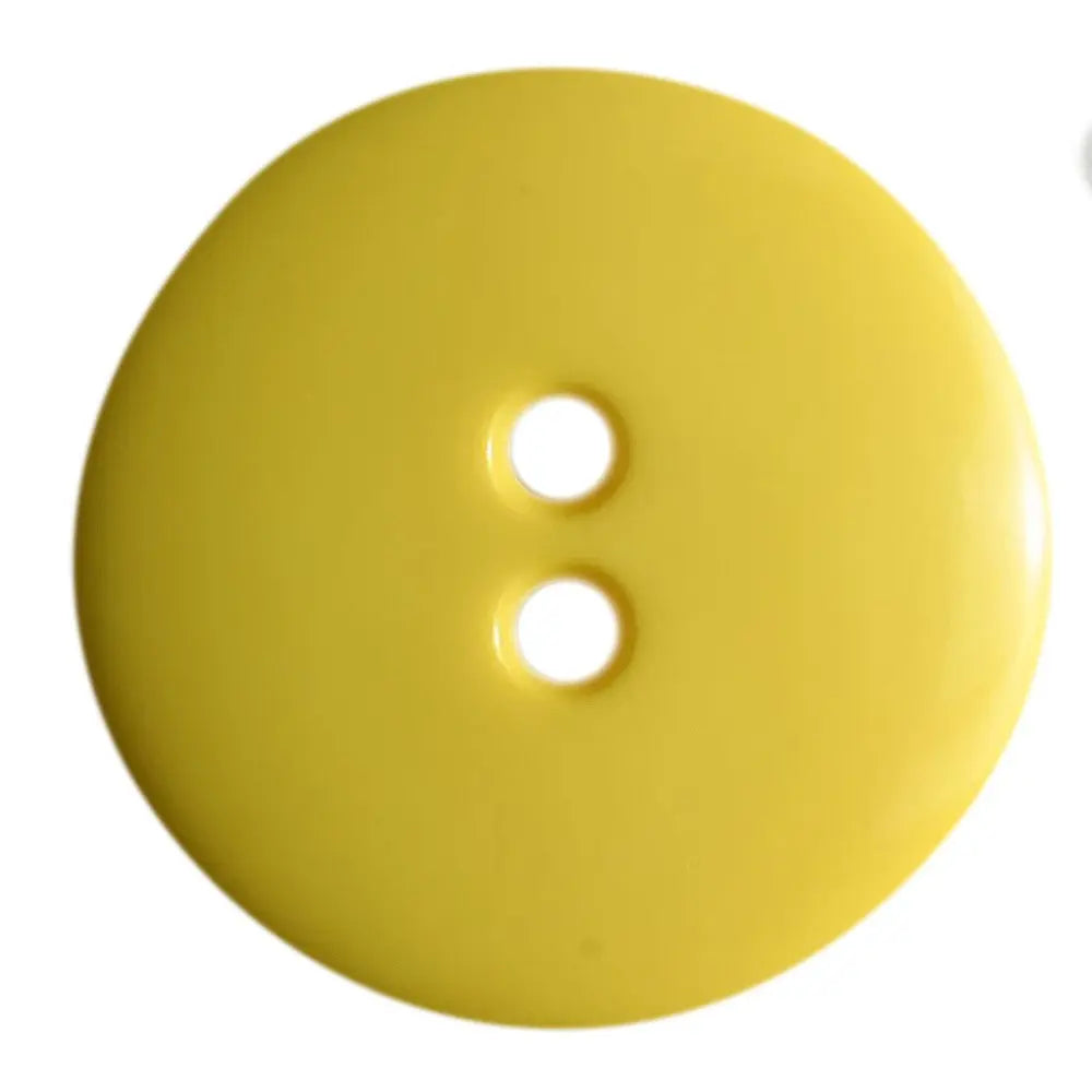 Yellow 1/2in 2 Hole Button 24 per Tube - Linda's Electric Quilters