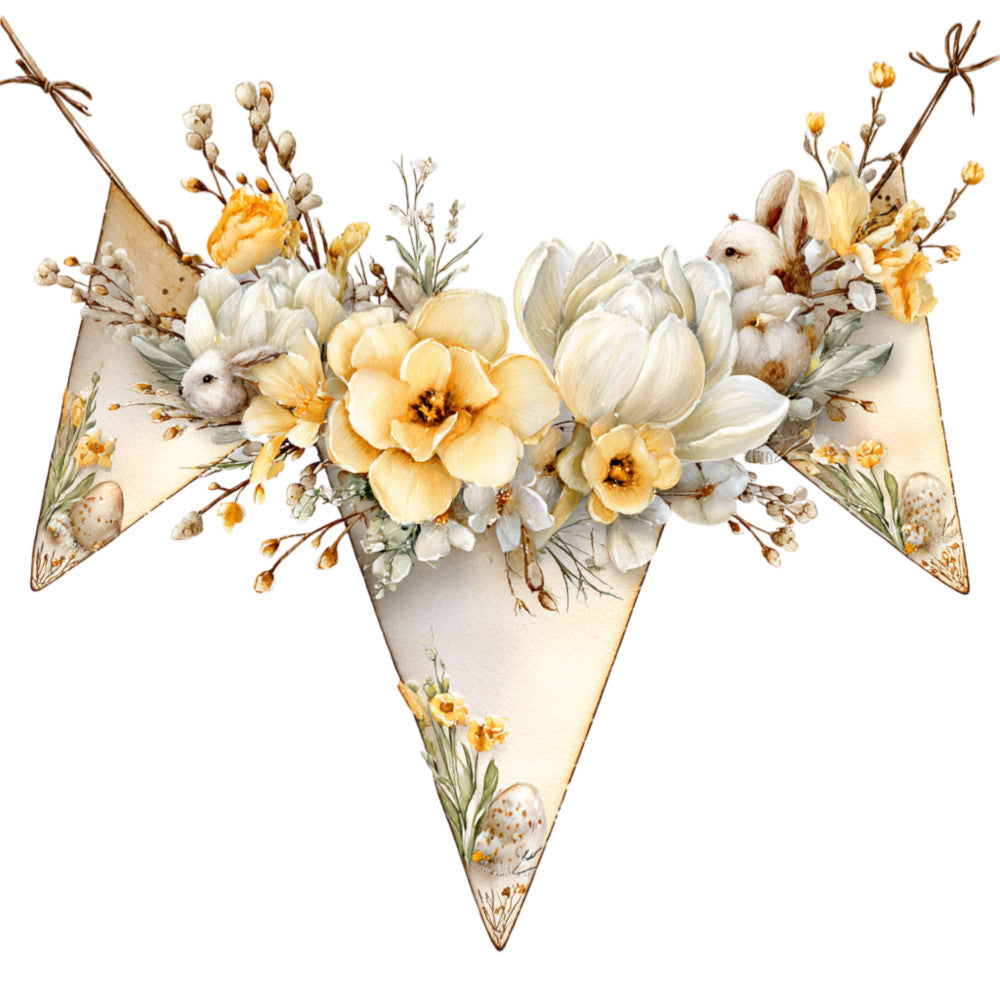 Yellow Farmhouse Fabric Panel 21