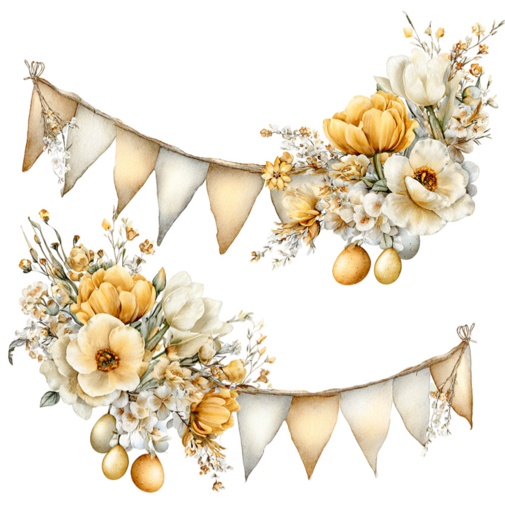 Yellow Farmhouse Fabric Panel 22