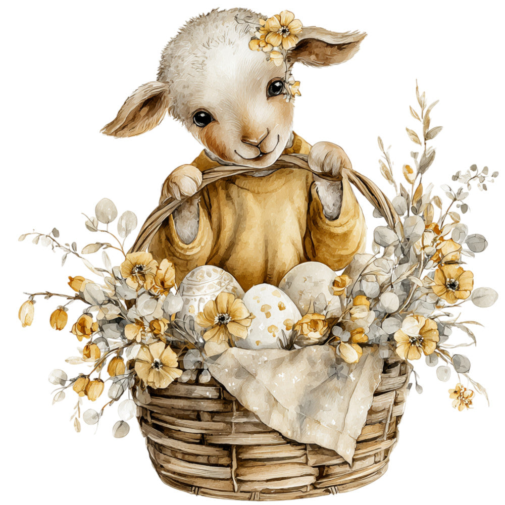 Yellow Farmhouse Fabric Panel 29