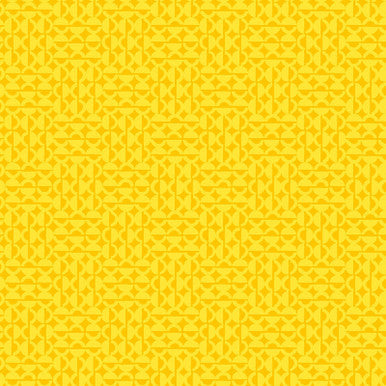 Yellow Wink Colorblock Party 43/44" Cotton Fabric Per Yard
